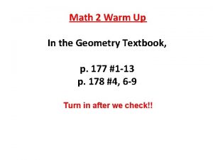 Congruent polygons examples