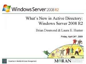 Whats New in Active Directory Windows Server 2008