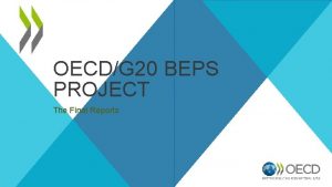 OECDG 20 BEPS PROJECT The Final Reports 1869