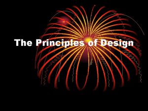 Principle of design that indicates movement Principle of design that indicates movement