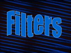Filtering Filtering is another name for subtractive synthesis