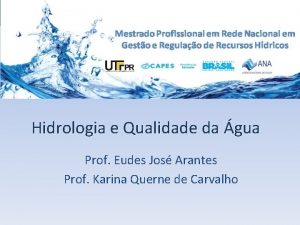 Curso de Especializao em Gerenciamento e Auditoria Ambiental