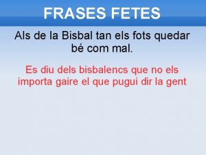 Frases bisbal