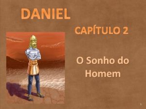 Daniel interpreta o sonho