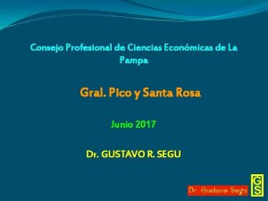 Consejo Profesional de Ciencias Econmicas de La Pampa