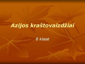 Vidinio nuotekio sritis Vidinio nuotekio sritis