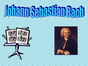 Johann sebastian bach geboren