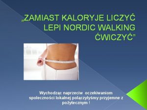 Nordic walking wymowa po polsku