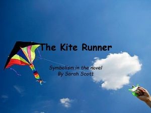 What color is the kite in the kite runner