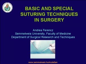 Intracutane suturer