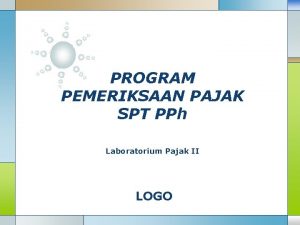 PROGRAM PEMERIKSAAN PAJAK SPT PPh Laboratorium Pajak II