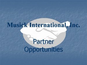 Musick international