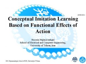 28042011 Conceptual Imitation Learning Based on Functional Effects