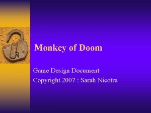 Doom game design document