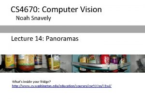 Cs 4670 Cs 4670