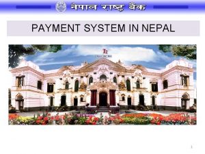 Nepal electronic payment system