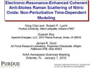 ElectronicResonanceEnhanced Coherent AntiStokes Raman Scattering of Nitric Oxide