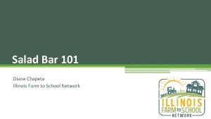 Salad bar items list Salad bar items list