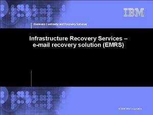Mail recovery services