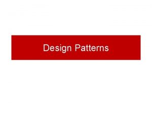 Design Patterns Adapter Pattern According to the Gang