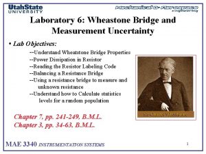 Wheastone bridge