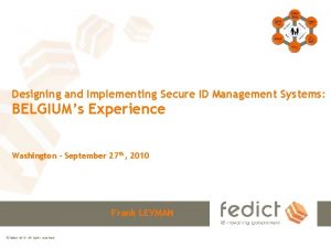 Id management system