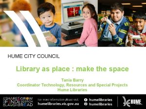 Hume city council library