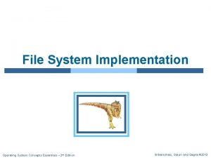 File system in operating system