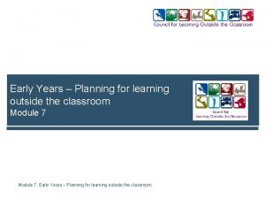 Advantages of learning outside the classroom