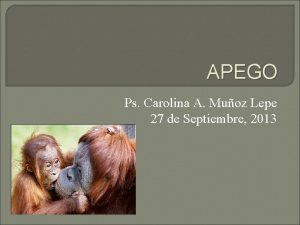 APEGO Ps Carolina A Muoz Lepe 27 de