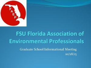 Florida association of environmental professionals