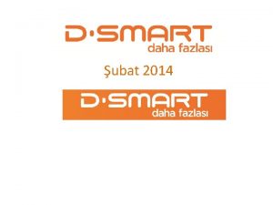 ubat 2014 2014 DSmart Film Kanallar En yeni
