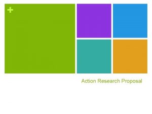 Action research cover page