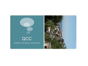QCC Qolweni Community Conservancy 1 Conservancy An organization