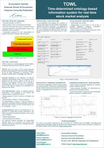 TOWL Econometric Institute Erasmus School of Economics Erasmus