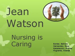Jean watson 10 carative factors