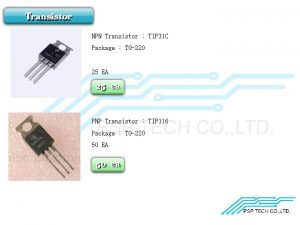 NPN Transistor TIP 31 C Package TO220 25