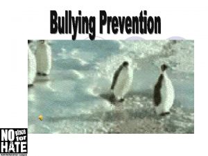 Bullying Definition l Behavior that is intentional hurtful