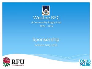 Westoe rfc