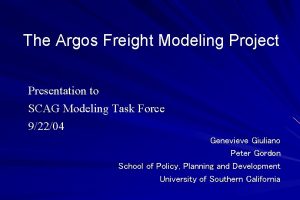 Argos freight inc
