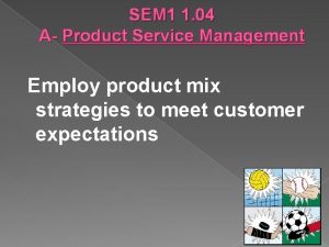 What is product service management