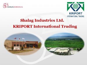 Kriport international trading ltd