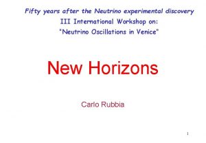 Fifty years after the Neutrino experimental discovery III