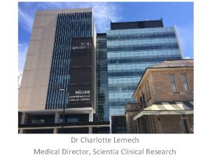Dr charlotte lemech