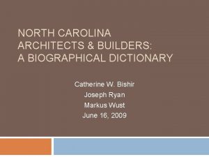 Nc architects and builders