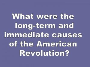 Historical Thinking Skills Chronological Reasoning Historical causation Historical Historical Thinking Skills Chronological Reasoning Historical causation Historical