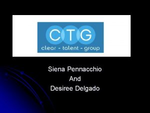 Siena Pennacchio And Desiree Delgado Background Established in