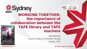 St george tafe library