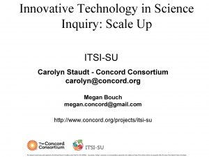 Innovative technology in science inquiry