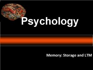 Types of memory in psychology